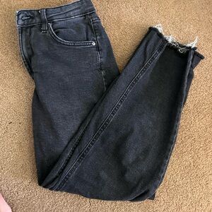 Black straight women’s jeans